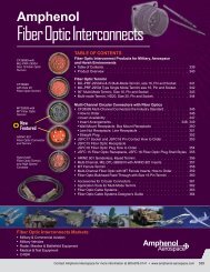 Amphenol Fiber Optic Interconnects MIL 29504 MIL 38999.pdf