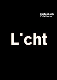 Untitled - Bartenbach LichtLabor GmbH