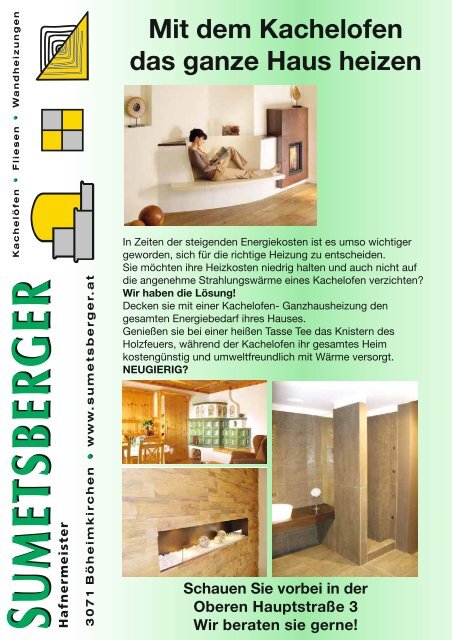 Ausgabe 3/2009 - Marktgemeinde Hofstetten-Grünau