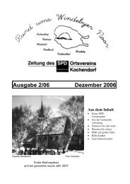 Ausgabe 2/06 Dezember 2006 - SPD