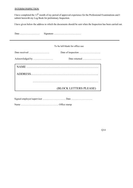 Rules and Regulations, Syllabus Guidelines & Log sheet. For ...