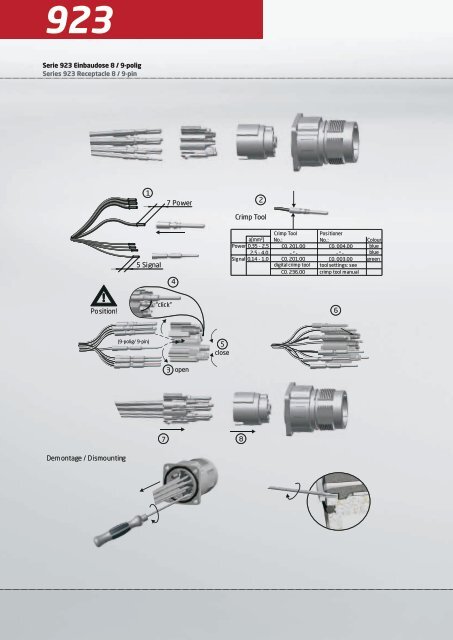 923 series Assembly Instructions - AP Technology