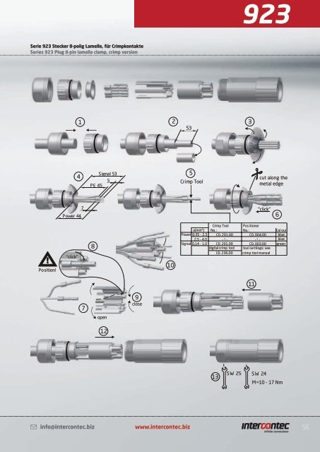 923 series Assembly Instructions - AP Technology