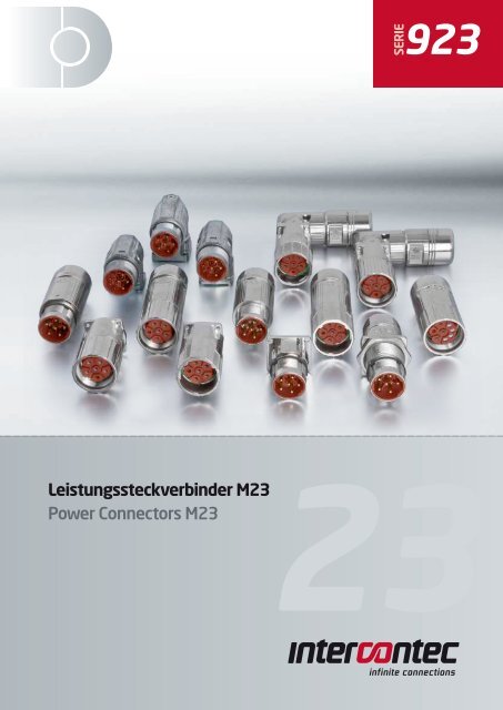 Leistungssteckverbinder M23 Power Connectors M23