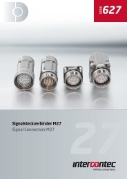 Signalsteckverbinder M27 Signal Connectors M27