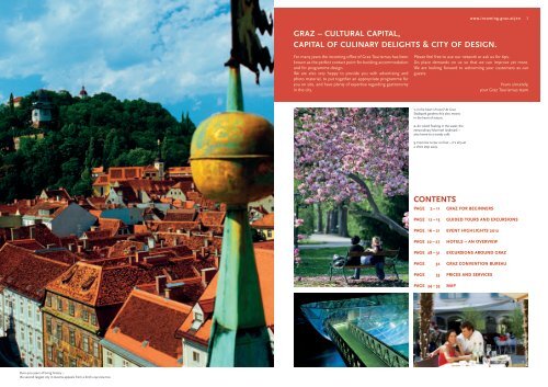The only 'caPiTal of culinary deliGhTs' - Graz Tourismus
