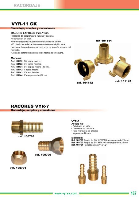 Catalogo Vyrsa