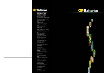 Industrial Series - GP batteries - Katalogas - Elementai ...