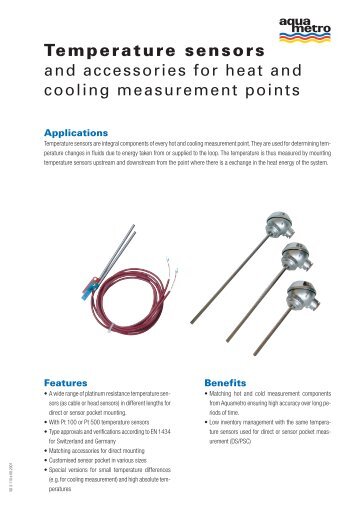 Temperature sensors