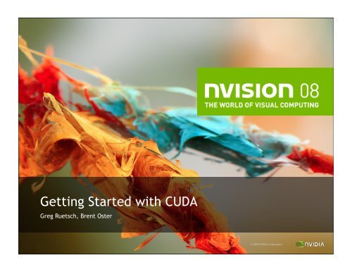 Getting Started with CUDA