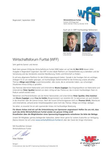 Wirtschaftsforum Furttal (WFF)