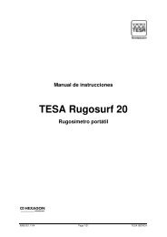 TESA Rugosurf 20 - Instrumentos de Medida