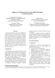 High-Level Synthesis and Test in the MOSCITO-Based Virtual ...