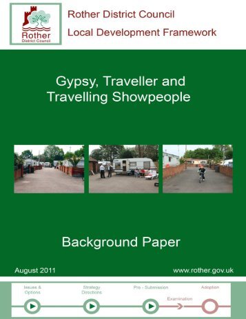 Gypsy, Traveller and Travelling Showpeople background paper