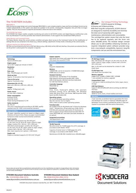 FS-6970DN HR.pdf - KYOCERA Document Solutions