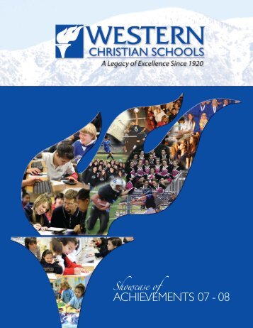 ACHIEVEMENTS 07 - 08 - Western Christian Schools