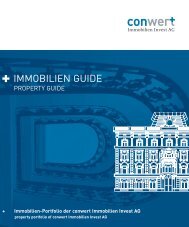 IMMOBILIEN GUIDE - conwert Immobilien Invest SE