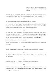 Protokoll (pdf) - Geveko