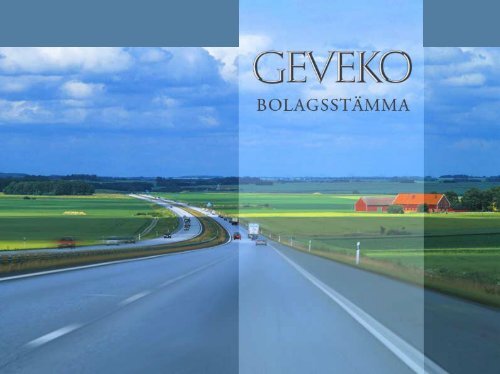 2004 - Geveko