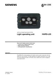 6281.CEE Light operating unit HARS-L05