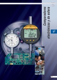 Comparadores electrÃ³nicos y de esfera - Instrumentos de Medida