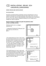 installations- och bruksanvisning vedeldade ... - Bastubutiken