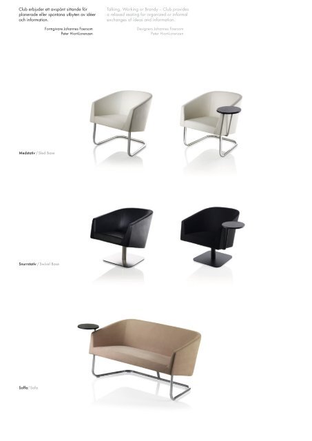 easy chair / sofa design johannes foersom / peter hiort ... - Lindbak