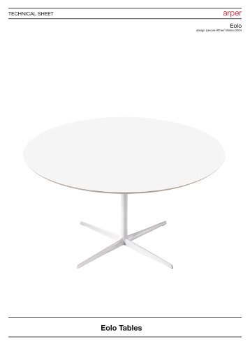 Eolo Tables - Lindbak