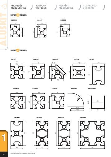 profils modulaires aluskit - Alu-Stock