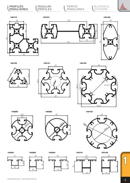 profils modulaires aluskit - Alu-Stock