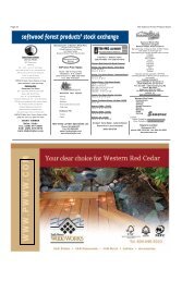 softwood forest products - Miller Publishing Corporation