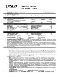 MATERIAL SAFETY DATA SHEET #3015 - LoveArboreal.com