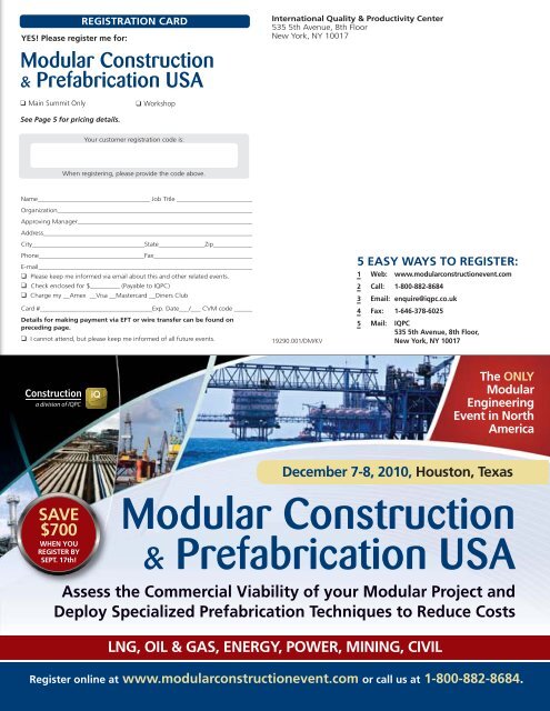 Modular Construction & Prefabrication USA - The Structural Engineer