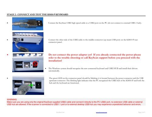 KS810 Quick Installation Guide EN - KeyScan