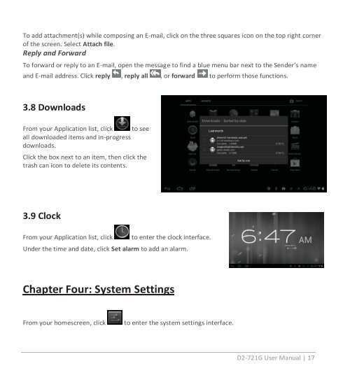 D2-721G 7-inch Pad Pro UserManual.indd - D2 PAD