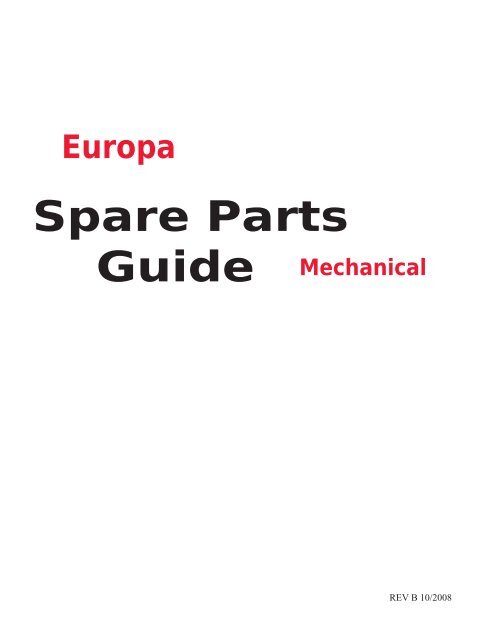 Spare Parts - Express Imaging Systems