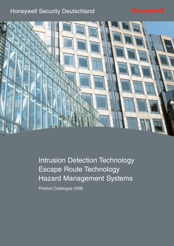 Intrusion Detection Technology Escape Route ... - Karadag.com.tr