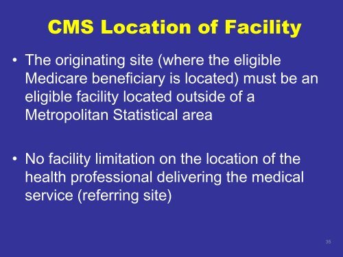 medicare reimbursement for telehealth services - afhcan