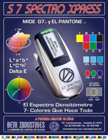 PDF en Espanol - BetaColor S7 XPRESS