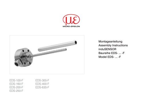 induSENSOR EDS, Baureihe EDS-S - Micro-Epsilon Messtechnik ...