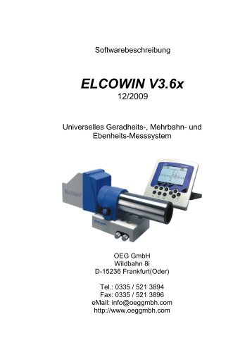 ELCOWIN V3.6x - OEG