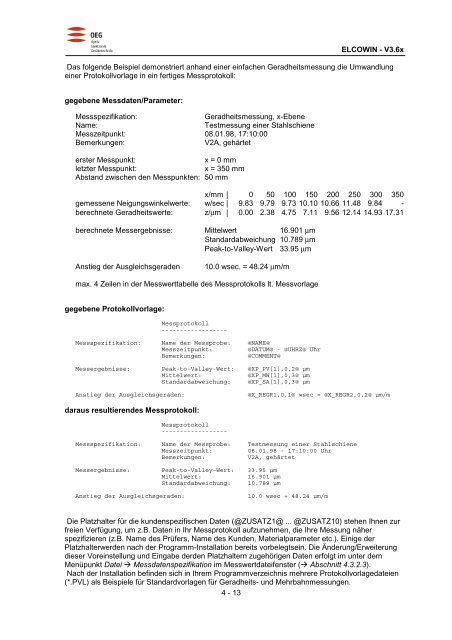 ELCOWIN V3.6x - OEG