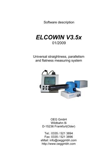 ELCOWIN V3.5x - OEG