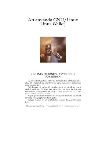 Att anvÃ¤nda GNU/Linux - DatorfÃ¶reningen vid LU & LTH - Lunds ...