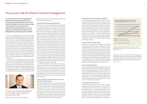 ETH ZuricH - ETH - Finanzen und Controlling - ETH ZÃ¼rich