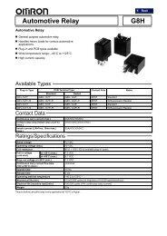 Automotive Relay G8H - Farnell