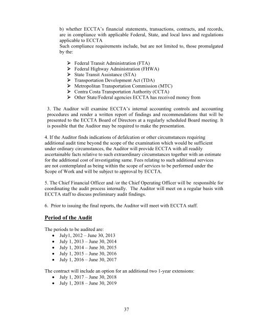Eastern Contra Costa Transit Authority Contract ... - Tri Delta Transit