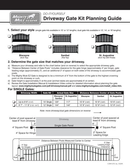 Do It Yourself Driveway Gate Kit - Aleko Diy Arched Steel Dual Swing