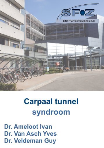 Carpaal tunnel syndroom - Sfz.be