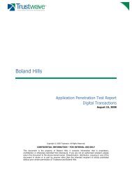 Trustwave Application Penetration Test Digitaltransactions-080815